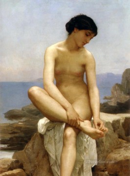 TheBather 1879 William Adolphe Bouguereau nude Oil Paintings